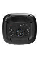 Mikado MD-40KP 40W BT TWS FMli RGB Işıklı Kablosuz Mikrofonlu Toplantı-Parti Kule Hoparlör