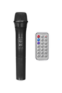 Mikado MD-40KP 40W BT TWS FMli RGB Işıklı Kablosuz Mikrofonlu Toplantı-Parti Kule Hoparlör