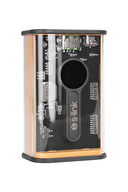 S-link V92 9200mAh PD22.5W + QC3.0 USB+Type-C Gri/Sarı LCD Şeffaf Taşınabilir Pil Şarj Cihazı Powerbank