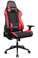 Rampage KL-R57 Nexus Terletmez Kumaş Deri Kırmızı/Siyah Oyuncu Koltuğu