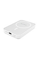 S-link M5 5000mAh PD20W Magsafe 15W Kablosuz Type-C Beyaz Taşınabilir Pil Şarj Cihazı Powerbank