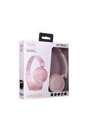 Hytech HY-XBK44 BATTY Pembe TF Kart Özellikli Bluetooth Kulaklık
