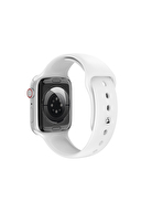 Hytech W99 Watch IOS ve Android Uyumlu MActive 2.05" inç Geniş Ekranlı Gümüş Akıllı Saat