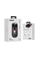 Everest SM-BT89 OPAL Şarj Edilebilir Sessiz Siyah Transparan RGB 2in1 2BT ve 2.4GHz Kablosuz Mouse