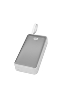 S-link G350 10000mAh PD35W+QC30W-HSC22,5W Beyaz LCD Taşınabilir Pil Şarj Cihazı Powerbank