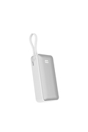 S-link G350 10000mAh PD35W+QC30W-HSC22,5W Beyaz LCD Taşınabilir Pil Şarj Cihazı Powerbank