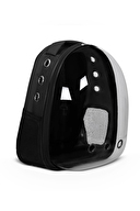 Cattie Vısıon Kedi Köpek Taşıma Çantası Siyah