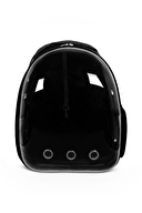 Cattie Vısıon Kedi Köpek Taşıma Çantası Siyah