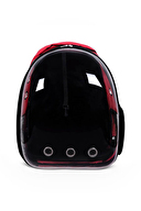 Cattie Vısıon Kedi Köpek Taşıma Çantası Kırmızı