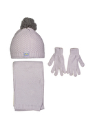 Kitti Kız Çocuk Atkı Bere Set P-K23180-02LLA