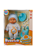 Bebelou Yemek Zamanı Sesli Bebek Seti 35 cm