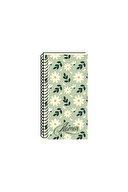 Lilamor Yandan Spiralli Bloknot 8x16cm 100 sayfa Cute Family