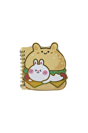 Lilamor Cute Burger Cats Spr. Defter 10,5x14,5 60 Sayfa