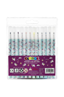 Globax Baskılı Keçeli Kalem 12li