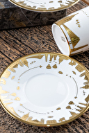 Acar Kahve Fincan Seti World 6'lı