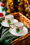 Acar Limoges 2'li Kahve Fincan Takımı 100cc 06597