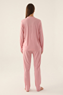 Pierre Cardin Kadın Gömlek Pijama PC7717-SGLKRS