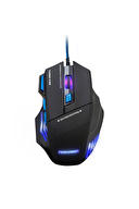 Polosmart PGM07 Gaming Mouse + Mouse Pad Mavi