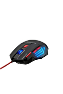 Polosmart PGM07 Gaming Mouse + Mouse Pad Kırmızı