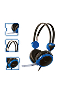 Polosmart PSG02 Profesyonel Oyuncu Kulaklığı - Mavi
