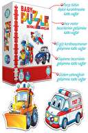 Baby Puzzle Sevimli Araçlar