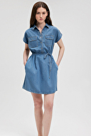 Mavi Kadın Kot Elbise Barbara 130548-26176