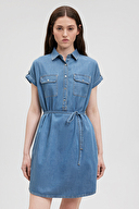 Mavi Kadın Kot Elbise Barbara 130548-26176