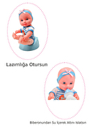 Robin Altını Islatan Sesli Bebek