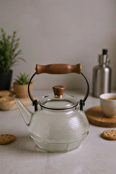 Bambum Sven Metal Kaplamalı Cam Demlik 1200ml