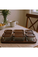 Bambum Nero Enzo 9 Parça Cam Kahvaltılık