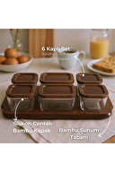 Bambum Nero Enzo 9 Parça Cam Kahvaltılık