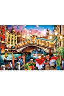 KS Venedik'teki Riatto Köprüsü 1000 Prc