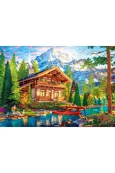 KS Puzzle Alpine Fishing 1000 Parça Puzzle