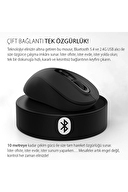 Inca Wireless Silent Bluetooth Mouse Siyah IWM-288T
