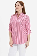 Selen Kadın Büyük Beden Bluz 24YSL8786