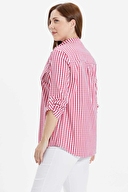 Selen Kadın Büyük Beden Bluz 24YSL8786