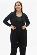 Selen Kadın Büyük Beden Hırka 24YSL4096