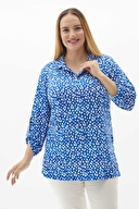 Selen Kadın Büyük Beden Bluz 24YSL8856