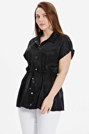 Selen Kadın Büyük Beden Yelek 24YSL8829