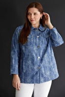 Selen Kadın Büyük Beden Ceket 24YSL1341