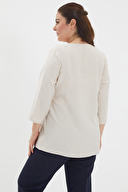 Selen Kadın Büyük Beden Bluz 24YSL8878