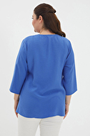 Selen Kadın Büyük Beden Bluz 24YSL8878