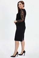 Selen Kadın Büyük Beden Elbise 24YSL7494