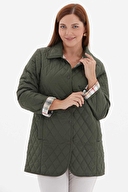 Selen Kadın Büyük Beden Mont 24KSL6110