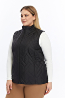 Selen Kadın Büyük Beden Yelek 24KSL2044