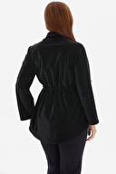 Selen Kadın Büyük Beden Trençkot 24KSL9392