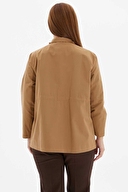 Selen Kadın Büyük Beden Trençkot 24KSL9399