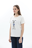 Crew Up Kadın Tişört 2614BS026005