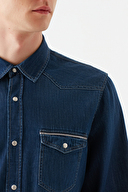 Mavi Erkek Kot Gömlek M0248429628