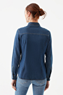 Mavi Kadın Kot Gömlek M1257129906